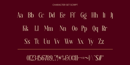 Georgia Praline Script Font Poster 10