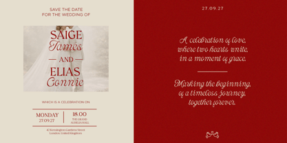 Grande Laguna Script Font Poster 3