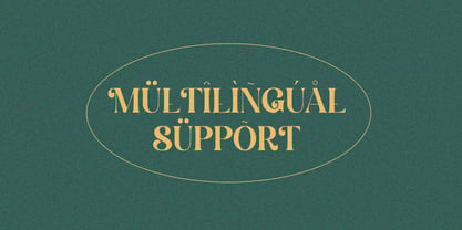 Violetta Estrada Font Poster 12