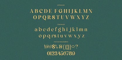Violetta Estrada Font Poster 10