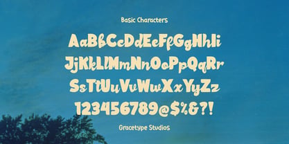 Skypie Summary Font Poster 10