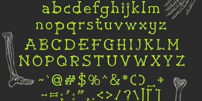 Bone Alchemy Font Poster 3