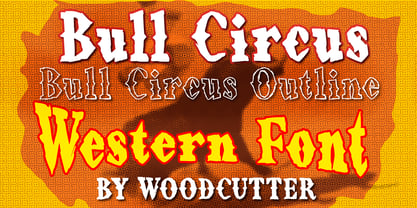 Bull Circus Font Poster 1