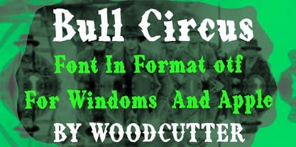 Bull Circus Font Poster 6