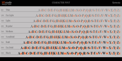 Kornesia Font Poster 5