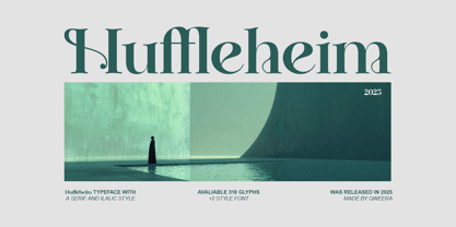 Huffleheim Font Poster 1