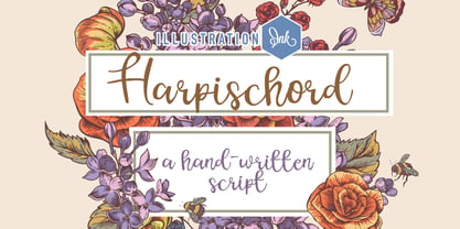 PN Harpischord Font Poster 1
