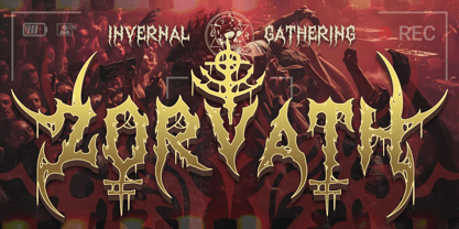 Atherna Font Poster 3