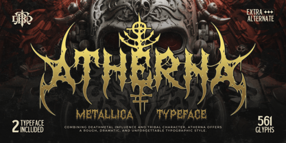 Atherna Font Poster 1