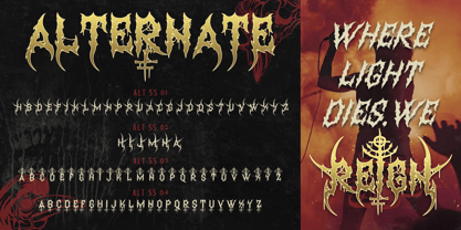 Atherna Font Poster 6