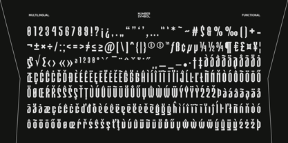 Vanta Font Poster 9