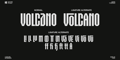 Vanta Font Poster 8