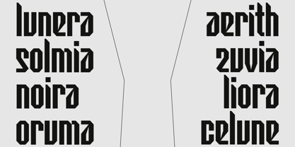 Vanta Font Poster 3