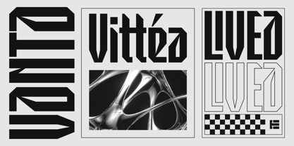 Vanta Font Poster 4