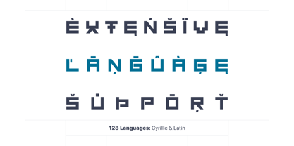Quareg Font Poster 2
