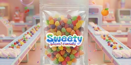 Plumgumty Font Poster 4
