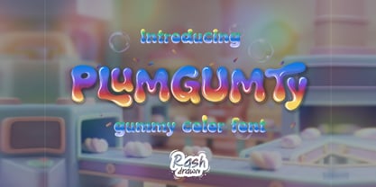 Plumgumty Font Poster 1