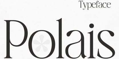 Polais Font Poster 1