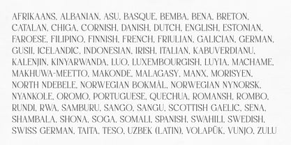 Polais Font Poster 4