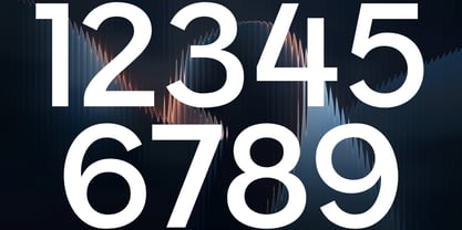 Exatron Font Poster 2