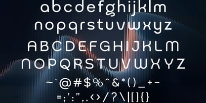Exatron Font Poster 7