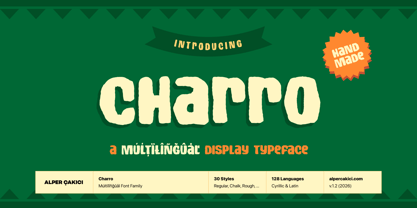 Charro Font Poster 1
