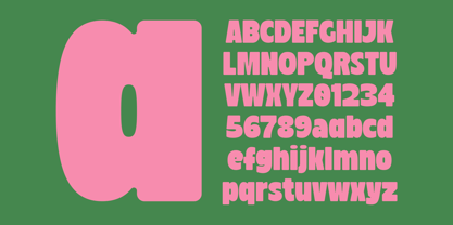 Dango Font Poster 11
