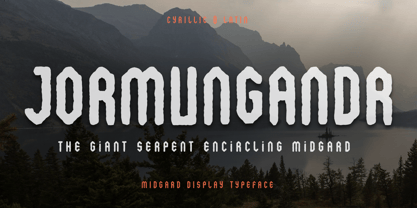 Midgard Font Poster 14