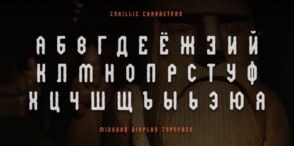 Midgard Font Poster 4