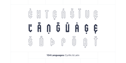 Midgard Font Poster 2