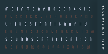 Midgard Font Poster 10