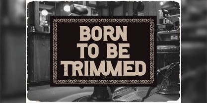 Aftershave Font Poster 4