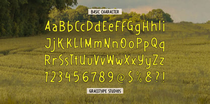 Dirello Meadow Font Poster 10