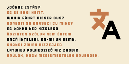 Rochia Font Poster 8