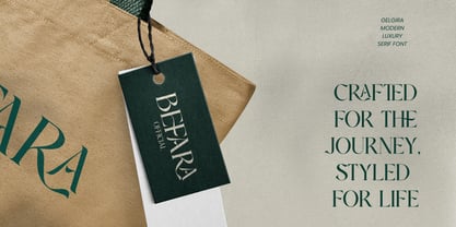 Gelgira Font Poster 8