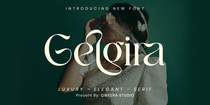 Gelgira Font Poster 1