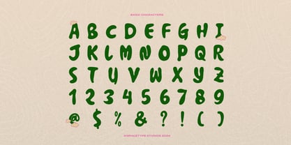 Pops Cloud Font Poster 10