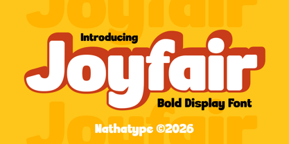 Joyfair Font Poster 1