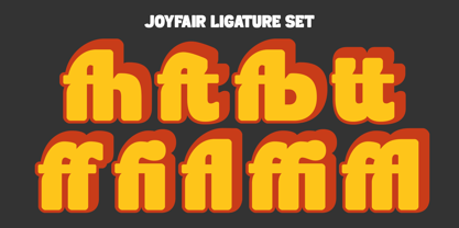 Joyfair Font Poster 10