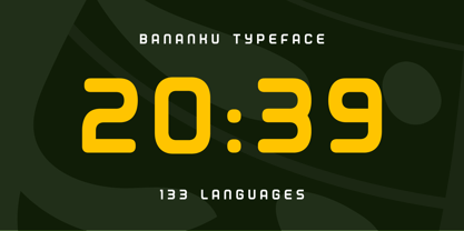 Bananku Font Poster 13