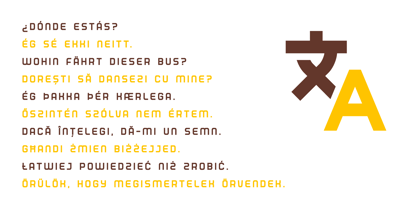 Bananku Font Poster 7