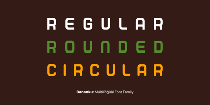 Bananku Font Poster 10