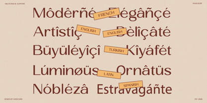 Velocia Font Poster 8