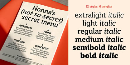 Ragu Font Poster 4