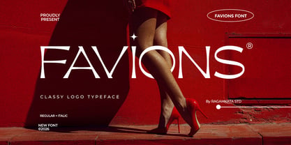 Favions Font Poster 1