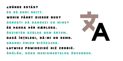 Climber Font Poster 5