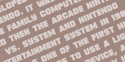 Climber Font Poster 10