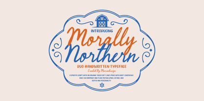 Morally Northern Font Poster 1