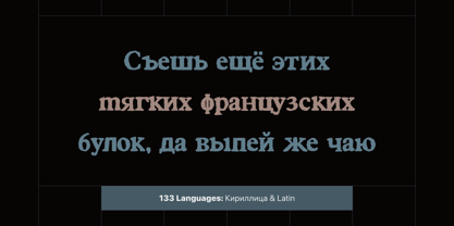 Carterion Font Poster 4