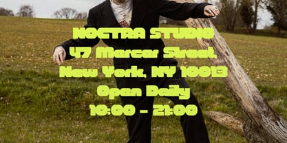Nocpro Font Poster 6